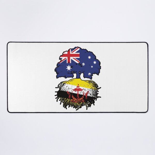 Item preview, Brunei Bruneian Australian Australia Tree Roots Flag designed and sold by FlagX.