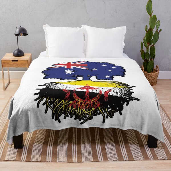 Item preview, Brunei Bruneian Australian Australia Tree Roots Flag designed and sold by FlagX.