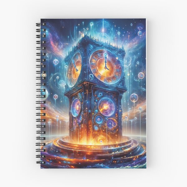 Item preview, Floating Crystal Clock Tower of Time designed and sold by koreatvtea.