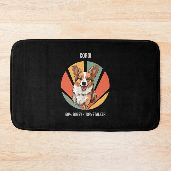 Item preview, 50% Bossy, 50% Stalker - Corgi designed and sold by Numbers-Art.