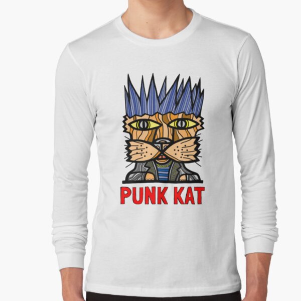 "Punk Kat" Long Sleeve T-Shirt