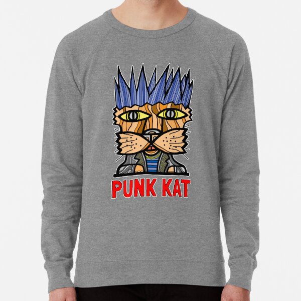 "Punk Kat" Lightweight Sweatshirt
