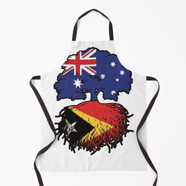 Item preview, East Timor Timorese Australian Australia Tree Roots Flag designed and sold by FlagX.