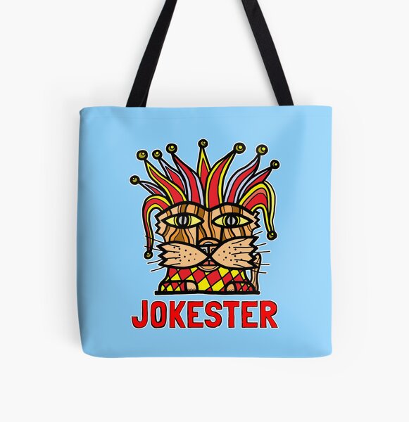 "Jokester" All Over Print Tote Bag