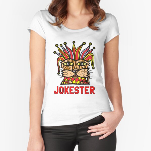 "Jokester" Fitted Scoop T-Shirt