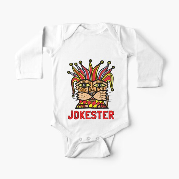 "Jokester" Long Sleeve Baby One-Piece