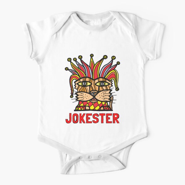 "Jokester" Short Sleeve Baby One-Piece