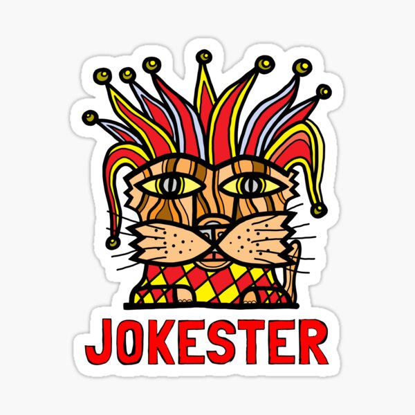 "Jokester" Sticker