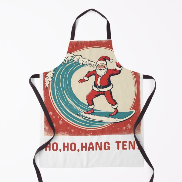 Item preview, Ho, Ho, hang ten Santa.  designed and sold by NicMacTees.