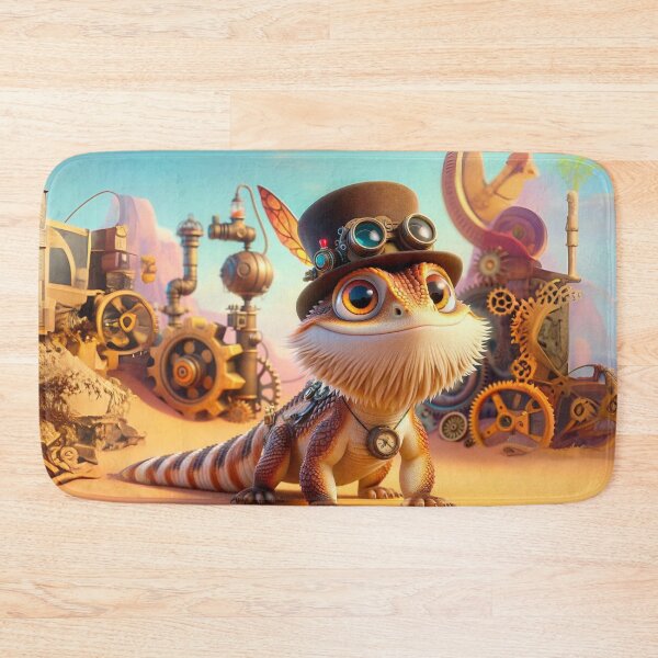Item preview, Steampunk Bearded Dragon designed and sold by Sillytoe.