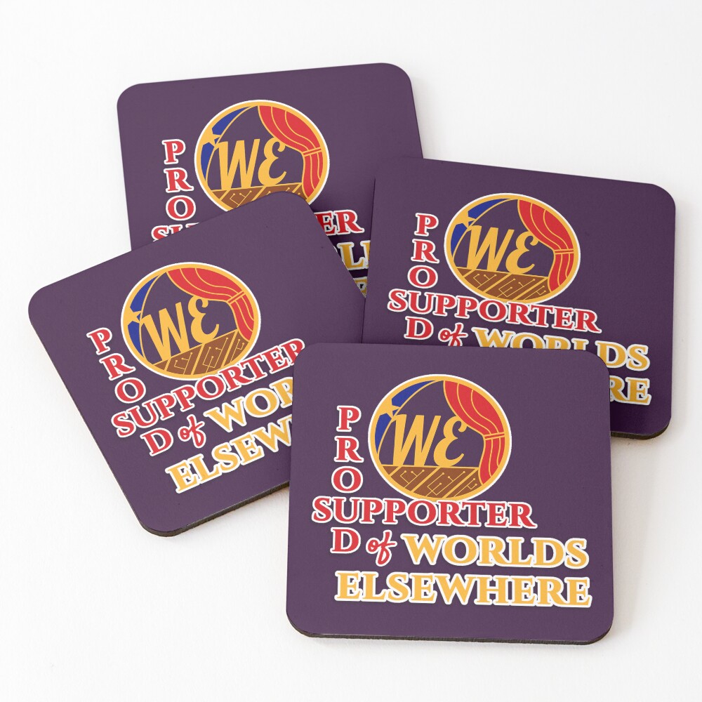 Item preview, Coasters (Set of 4) designed and sold by WorldsElsewhere.