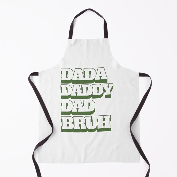 Item preview, dada,daddy,dad,bruh in army green Stickers and more designed and sold by CRandRRstickers.