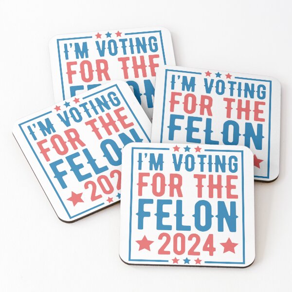 Item preview, Voy a votar por el Felon 2024 designed and sold by distant55.