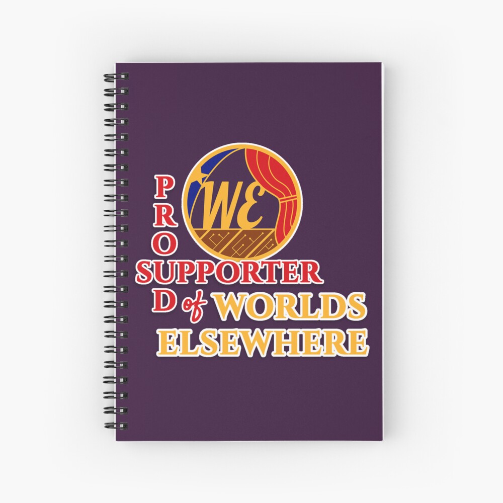 Item preview, Spiral Notebook designed and sold by WorldsElsewhere.