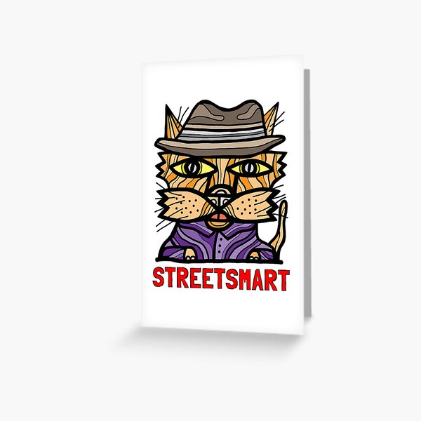 "StreetSmart" Greeting Card