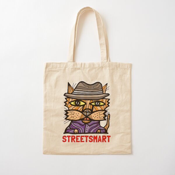 "StreetSmart" Cotton Tote Bag