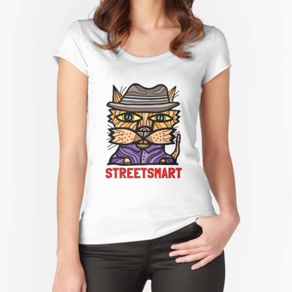 "StreetSmart" Fitted Scoop T-Shirt