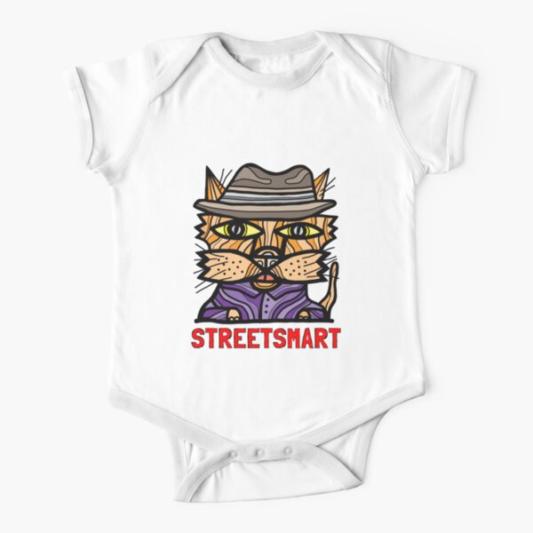 "StreetSmart" Short Sleeve Baby One-Piece