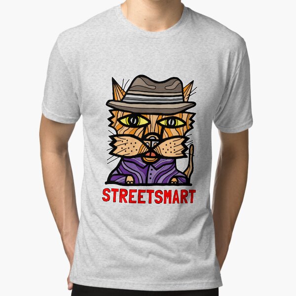 "StreetSmart" Tri-blend T-Shirt