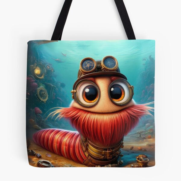 Item preview, Steampunk Bearded Fireworm designed and sold by Sillytoe.