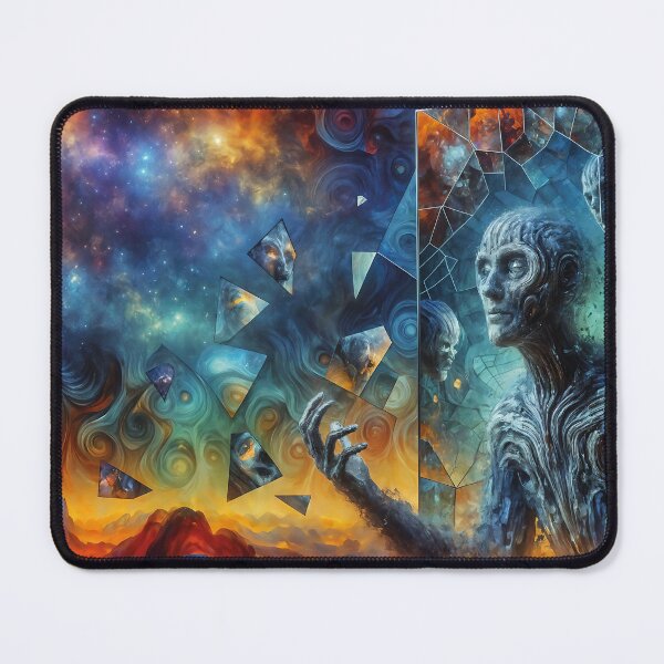 Item preview, Eerie Mannequin in a Surreal Landscape designed and sold by koreatvtea.