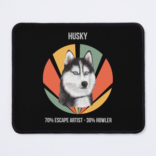 Item preview, 70% Escape Artist, 50% Howler - Husky designed and sold by Numbers-Art.