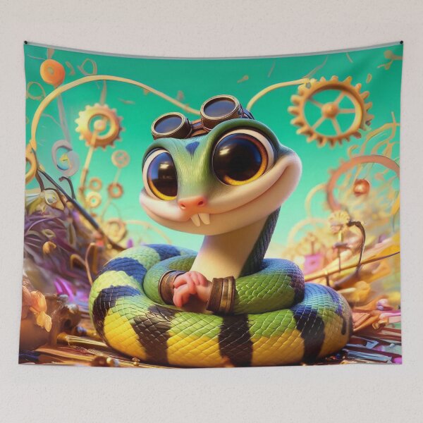 Item preview, Steampunk Beauty Rat Snake designed and sold by Sillytoe.