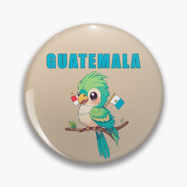 Item preview, Guatemala Quetzal kawaii style designed and sold by La Loca.