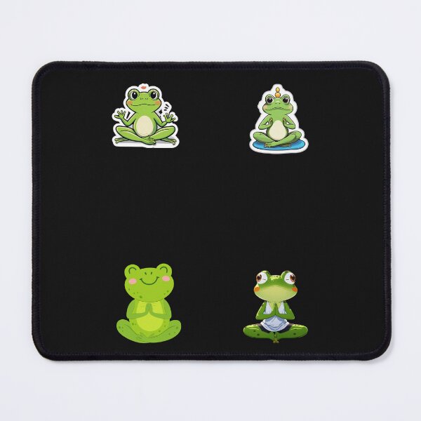 Item preview, Zen Frog HD Sticker Set / T Shirt designed and sold by Designsleashed.
