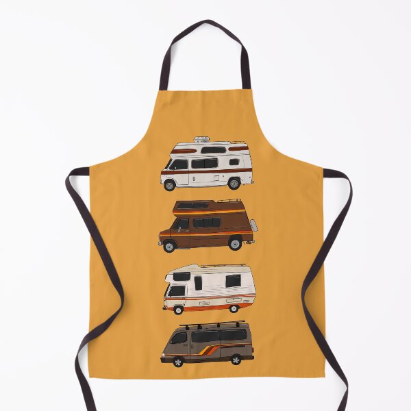 Item preview, 80s camper van quartet designed and sold by Antoine Marineau Bélanger.