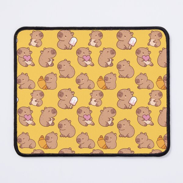Item preview, Cute Happy Capybara Pattern designed and sold by The magic  Yellow bus.