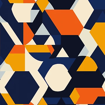 Artwork thumbnail, Geometric Pattern by Tech Tones