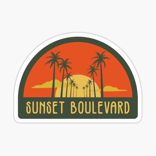 Item preview, Sunset boulevard designed and sold by NicMacTees.
