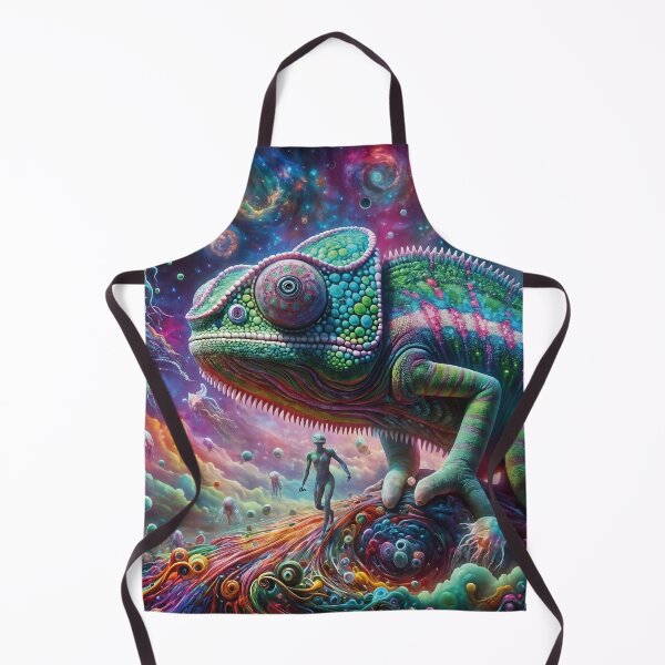 Item preview, Chameleon of Shifting Rainbows in a Dreamlike Void designed and sold by koreatvtea.