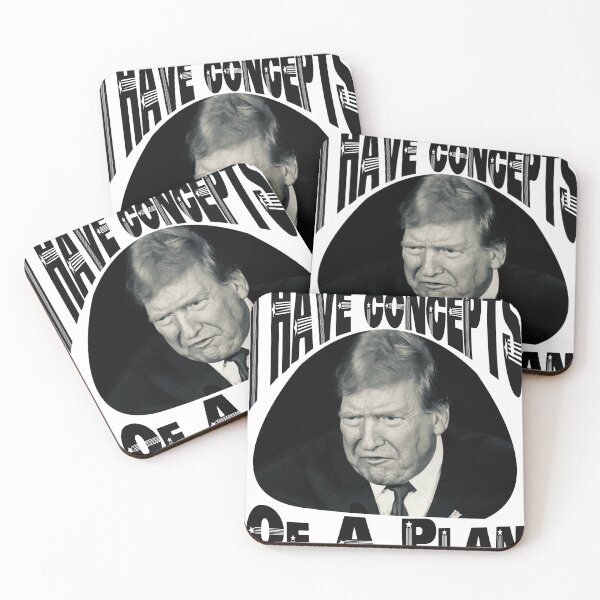 Item preview, I Have Concepts Of A Plan with a Donald Trump designed and sold by WastelandsEdge.