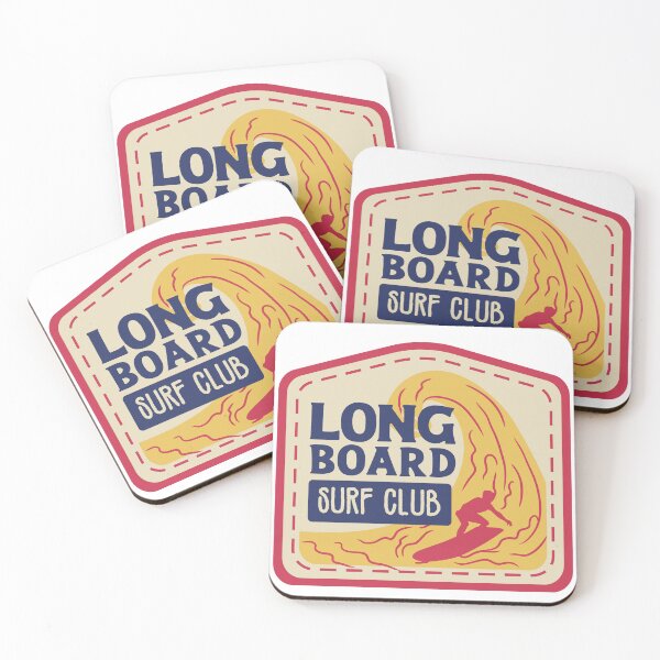 Item preview, Classic longboard surf club designed and sold by NicMacTees.