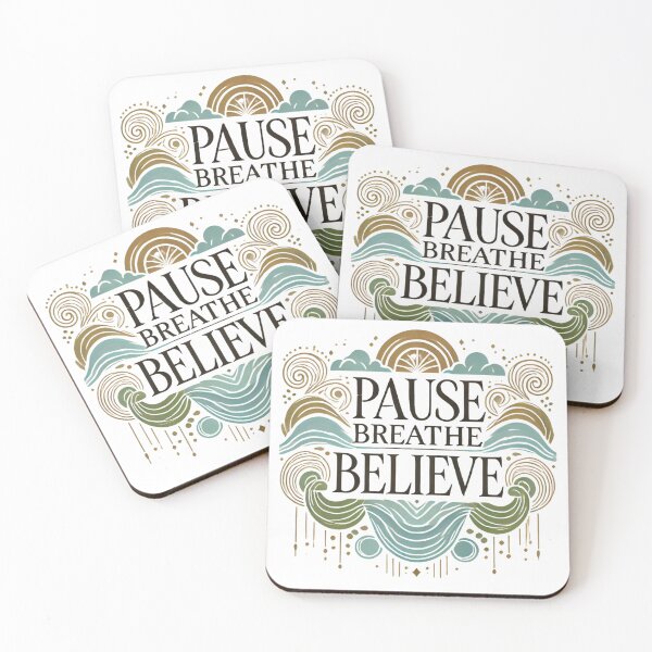 Item preview, Pause, Breathe, Believe designed and sold by MysticWhisper.