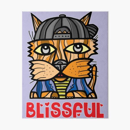 Blissful Art Board Print