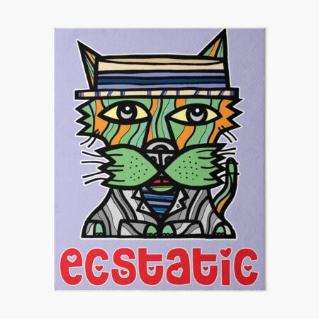 Ecstatic Art Board Print