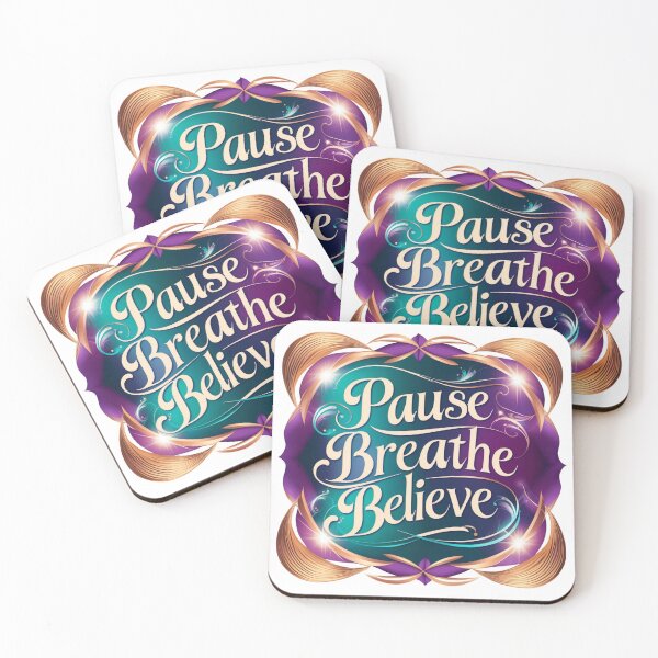 Item preview, Pause, Breathe, Believe (2) designed and sold by MysticWhisper.
