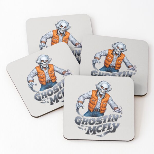 Item preview, Funny Ghostin McFly Halloween Ghost designed and sold by TheArtOfPat.