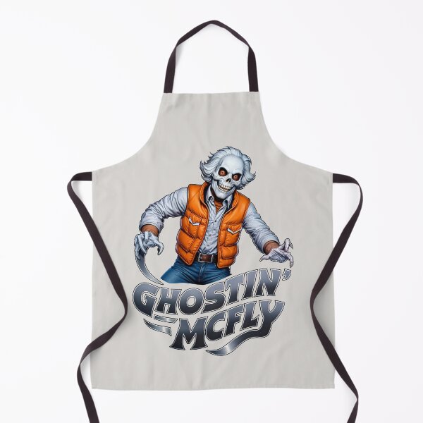 Item preview, Funny Ghostin McFly Halloween Ghost designed and sold by TheArtOfPat.