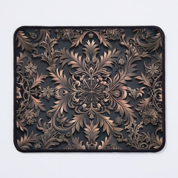 Item preview, Beautiful black background with bronze patterns designed and sold by Erik Visnievskij.