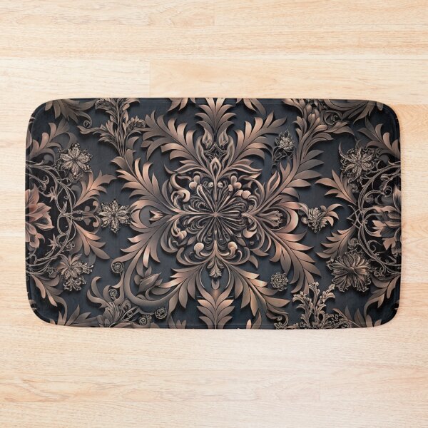 Item preview, Beautiful black background with bronze patterns designed and sold by Erik Visnievskij.