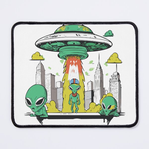 Item preview, Alien Invasion in the Big City designed and sold by Petrov Reiter.