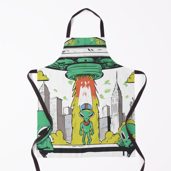 Item preview, Alien Invasion in the Big City designed and sold by Petrov Reiter.