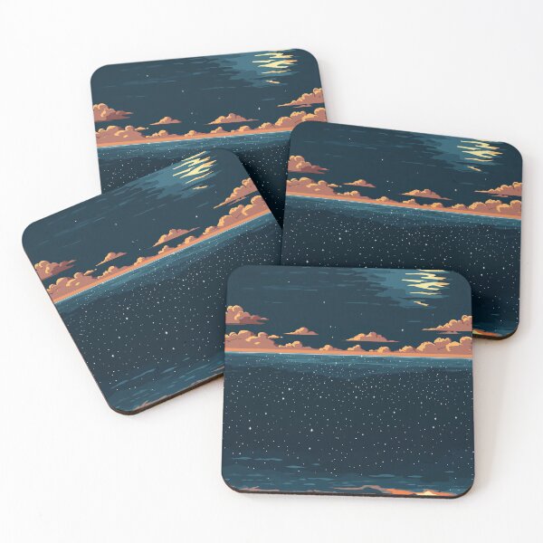 Item preview, Starry Sky and Water Pattern designed and sold by Logic72.