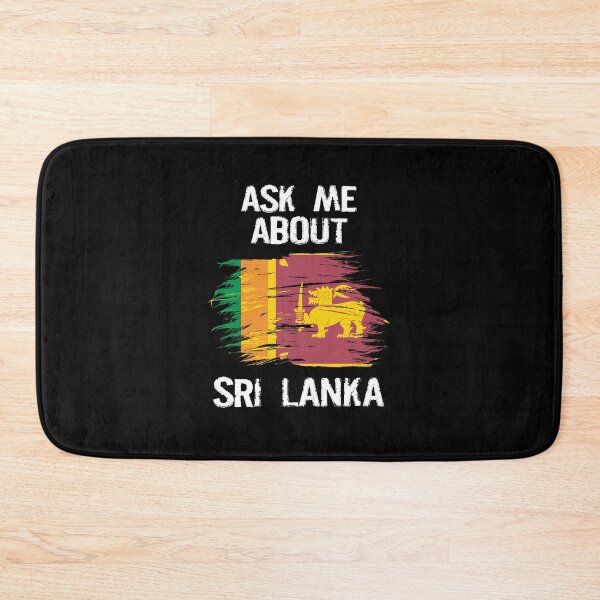 Item preview, Ask Me About Sri Lanka Ceylon Travel Lanka Flag designed and sold by Legit Hooligan.