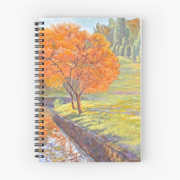 Item preview, AUTUMN CHERRY TREES designed and sold by Judy Mastrangelo.