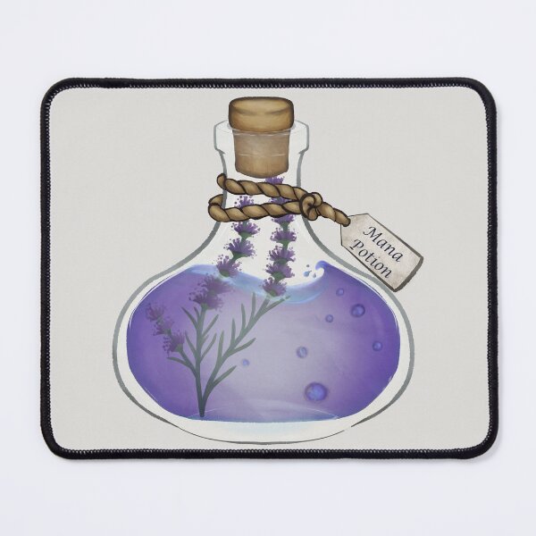 Item preview, Mana Potion designed and sold by CryptidsCreate.